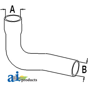 UCA21003   Lower Hose---Replaces A57353